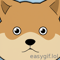 AI-generated animated GIF: dank meme laser eyes