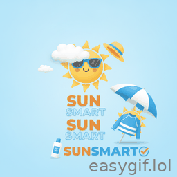 AI-generated animated GIF: sunsmart